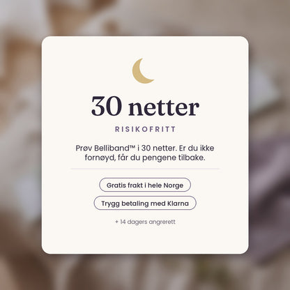 Prøv Belliband i 30 netter – risikofritt